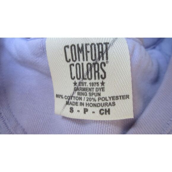 CUTE LAVENDAR " MOUNTAIN MAMA " CREW NECK SWEATSHIRT BY COMFORT COLORS SMALL - Picture 4 of 4